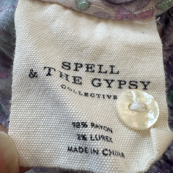Spell & the gypsy collective poinciana boho lilac size S - Picture 14 of 15
